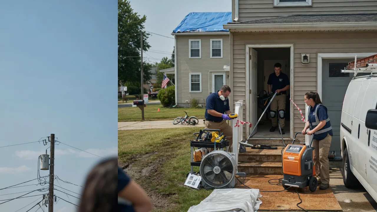 Water Damage Repair in Racine, OH near me